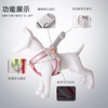 轻量化狗狗牵引绳 马鞍式宠物胸背带 透气反光不勒牢固宠物牵引绳 狗绳 商品缩略图2