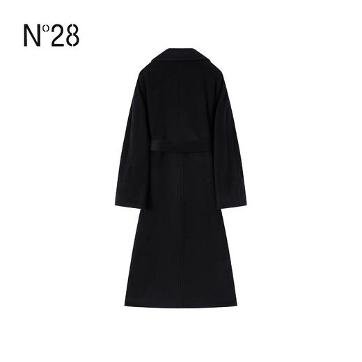 N°28  2025秋冬复古双排扣羊毛大衣毛呢外套女8855A1D876  商品图5