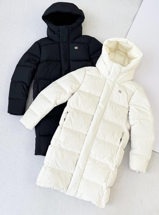 毒家发售，klKOLON ++SPORT可龙！！！80鹅绒服！单件300g左右填充绒！防泼水男女多口袋中长款运动连帽羽绒服  中长款 商品图2