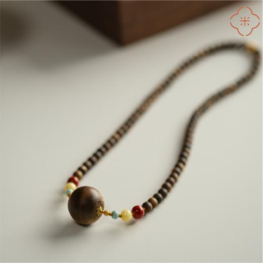 米马饰物 天然奇楠项链 有“球”必应 颔首闻香 静心养气 商品图4