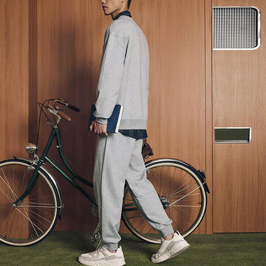 裁缝学苑MS14加绒运动套装落肩卫衣纸样卫裤男宽松束脚裤打版裁剪图纸 商品图2