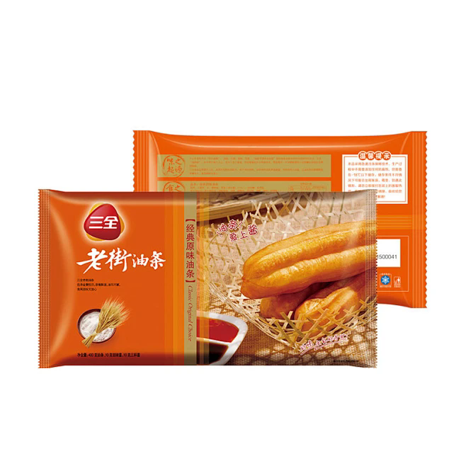 【福利价6.8元/包】三全老街油条400G【26.3月到期，不支持退款，介意慎拍】