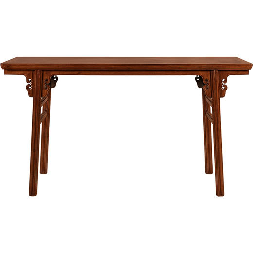 民国 黄花梨夹头榫如意云纹平头案 商品图5