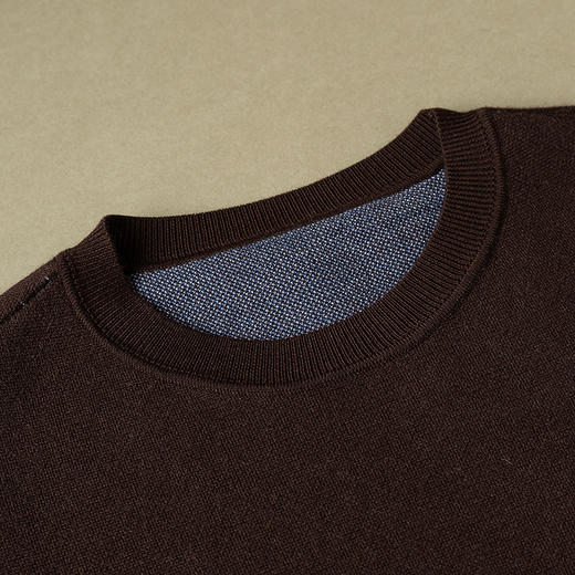 【林栖设计小店】生活在左毛织连衣裙改良马面裙2025秋冬新款提花长裙1954272 商品图9