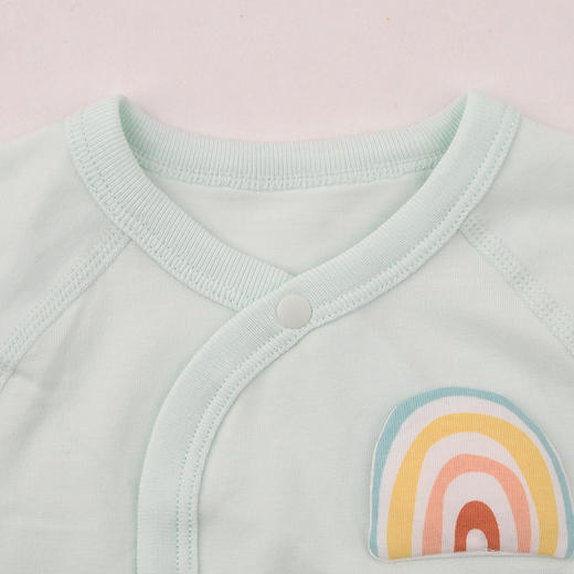 棉果果春季新品男宝女宝立体图案5A抗菌纯棉长袖和袍M101112226030 商品图1