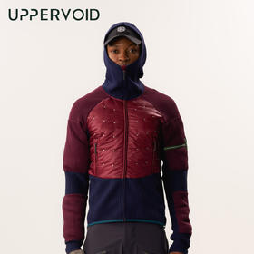 KUNWU夹棉连帽服户外运动外套透气秋新款UPPERVOID二普纬度