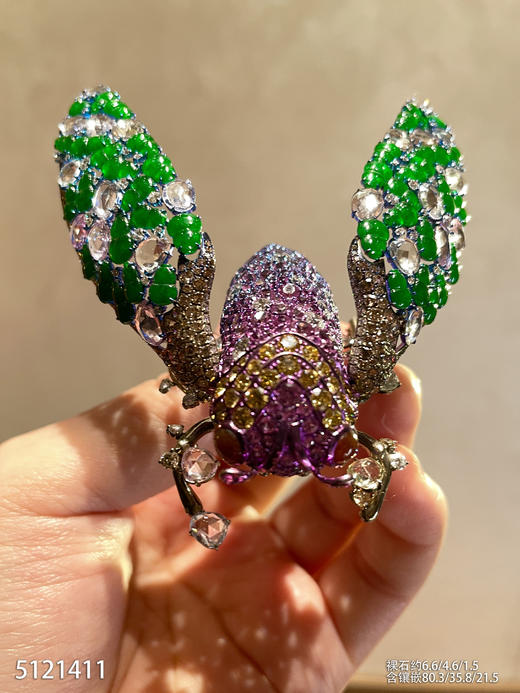 5121411，蝉胸针。具体价格微信咨询 商品图1