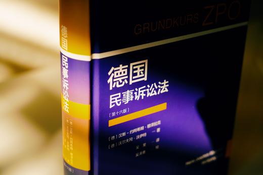 《德国民事诉讼法（第十六版）》赠讲座 商品图2