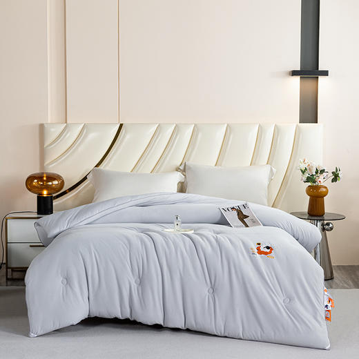 【严选】暖暖绒烫面冬被200x230cm/颜色请自行备注哦 商品图1