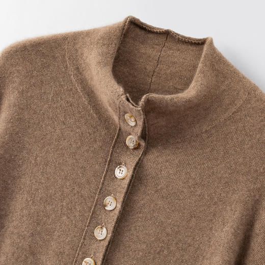 S·Y·C【Baby小羊羔绒+小禾】100纯山羊绒半高领打底衫毛衣女 商品图1