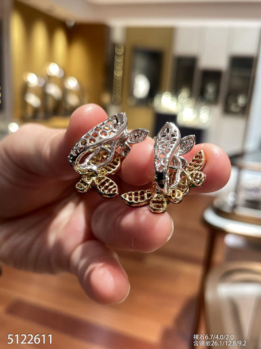 5122611，花朵耳坠。具体价格微信咨询 商品图7