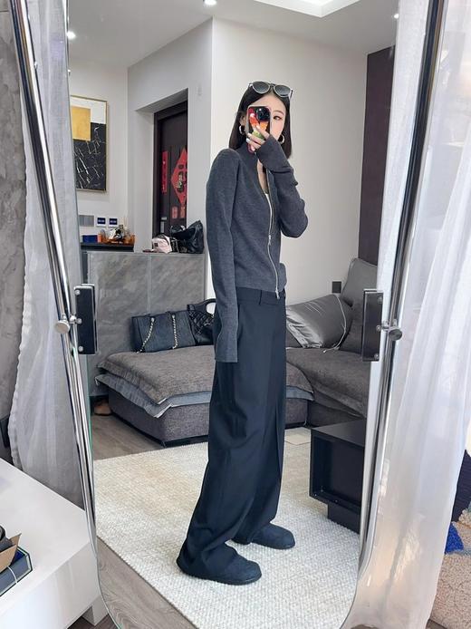 【高品质私服】【CC双开拉链开衫】赋予造型年轻活力感 轻松实现减龄G0715-CC【无标出货 介意慎拍】 商品图5