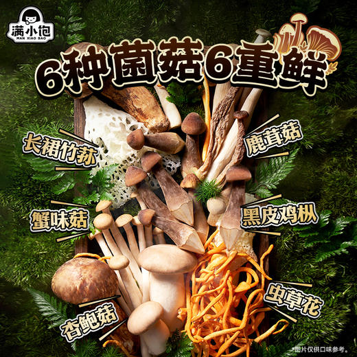 满小饱 松茸鸡汤米线 287.5g/袋 商品图5