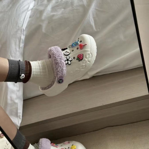 原单加绒洞洞鞋1123 商品图1