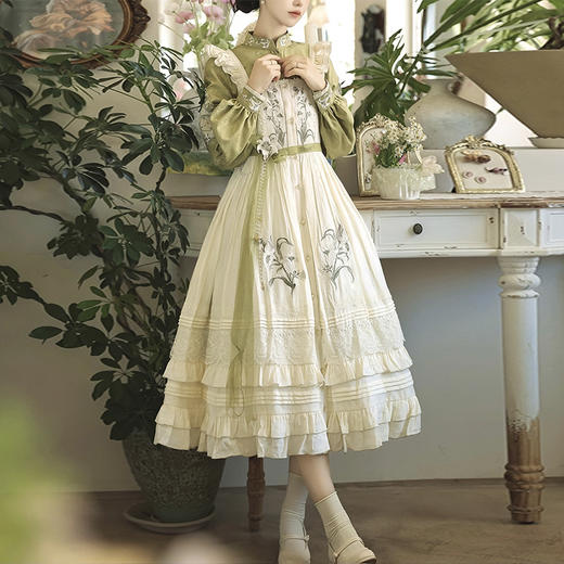 裁缝学苑AS597改良汉服女新中式国风上衣纸样吊带裙套装裁剪图 商品图2