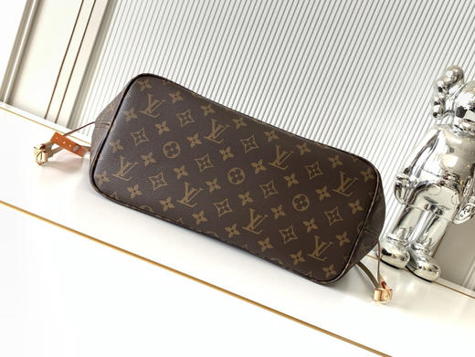 秋冬特惠💰1290 渠道级LV【全钢五金 变码芯片】te级 全套包装 M41177老花红 经典购物袋 中号 商品图3