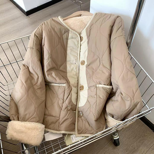 特价出！不退换！ 保暖厚实两面穿菱格棉衣外套！ 商品图11