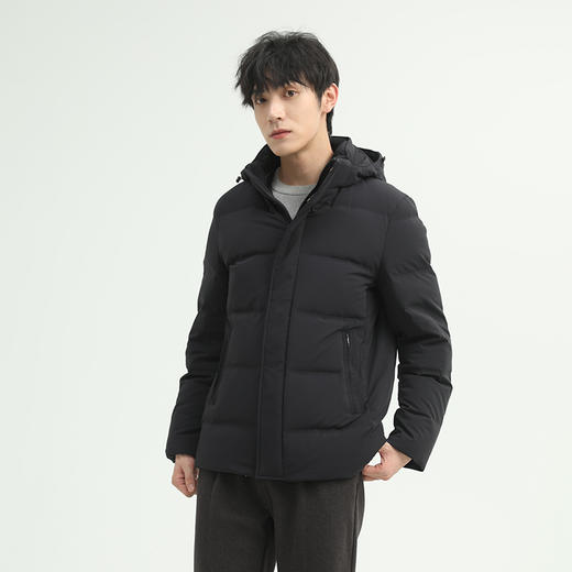 男士6188短款商务休闲羽绒服 甄选90白鸭绒（常熟羽绒服工厂购） 商品图1