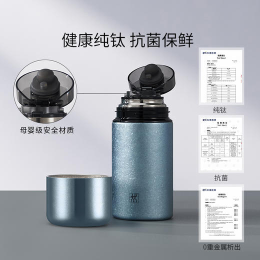 1034855 双立人Thermo Plus真空保温钛焖茶杯星河蓝290ml 商品图4
