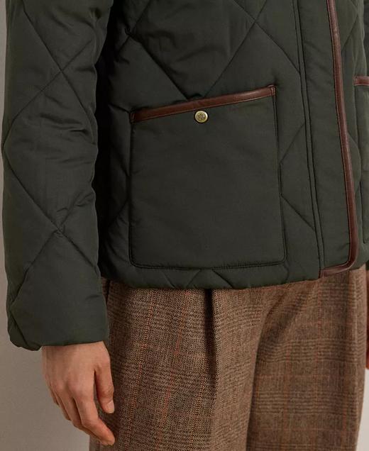 黑五好折！RL拉夫劳伦 女士菱格棉服 7折￥1399直邮到手 商品图5