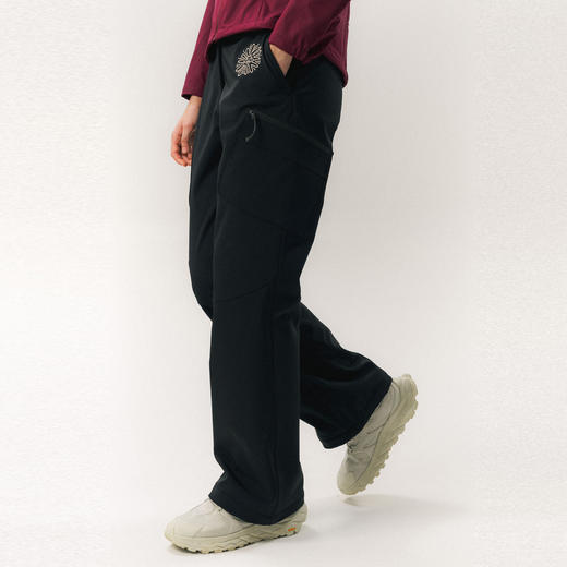 NABROK软壳裤户外运动微喇加绒软壳裤女新款UPPERVOID二普纬度 商品图3