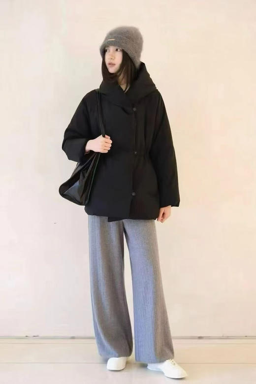 【高品质私服】【IC一片式收腰羽绒服】精选大朵羽绒，蓬松度优越，触感丰盈柔软却不失挺括G1586-CC【无标出货 介意慎拍】 商品图4