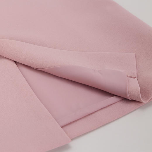 QG806斯尔丽25新款小礼服宴会着装手工立体绣珠收腰直身端庄优雅连衣裙 商品图6