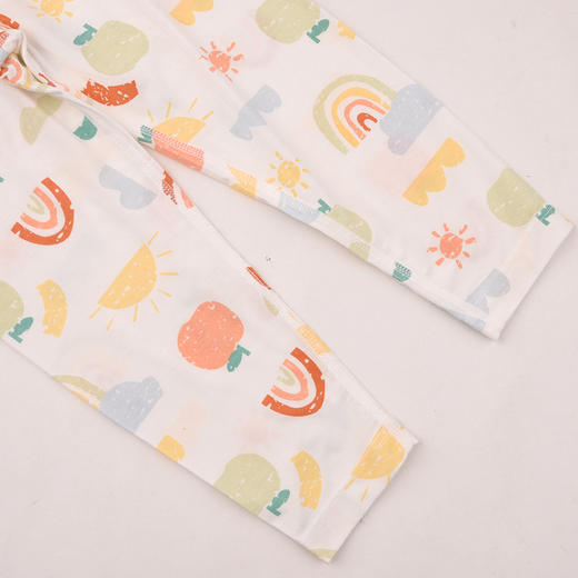 棉果果春季新品男宝女宝满印柔软舒适莫代尔套头套装M101302426007 商品图6