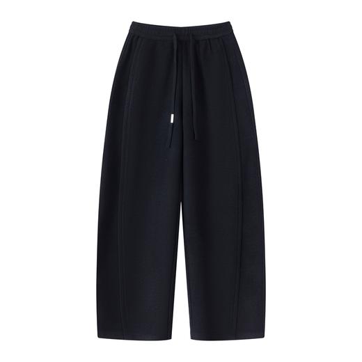 【破价】N°28 2025秋季款设计师抽绳设计长裤女装直筒裤休闲裤895392K021 商品图2