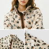 森马外套女冬季仿羊羔毛摇粒绒立领宽松图案2025新款时尚复古夹克 商品缩略图3