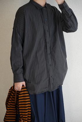 Bergfabel小立领中长款衬衣