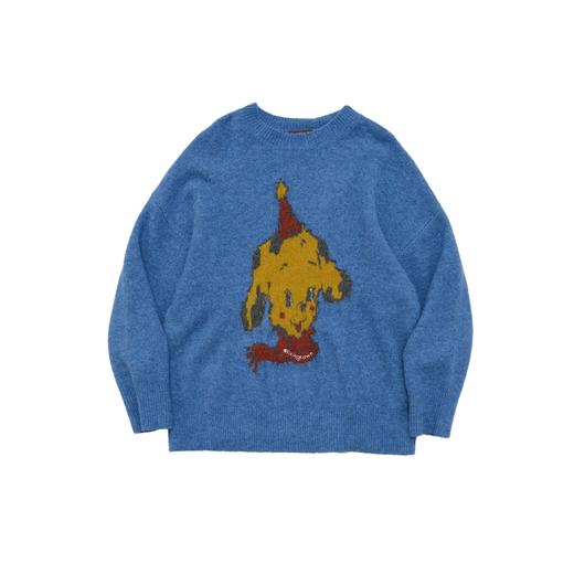 LIVINGTOWN/LT羊毛圆领卡通毛衣 商品图5