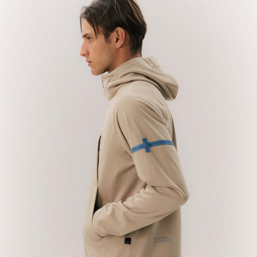 KAMALU加绒软壳衣户外防护软壳外套男冬新款UPPERVOID二普纬度 商品图2