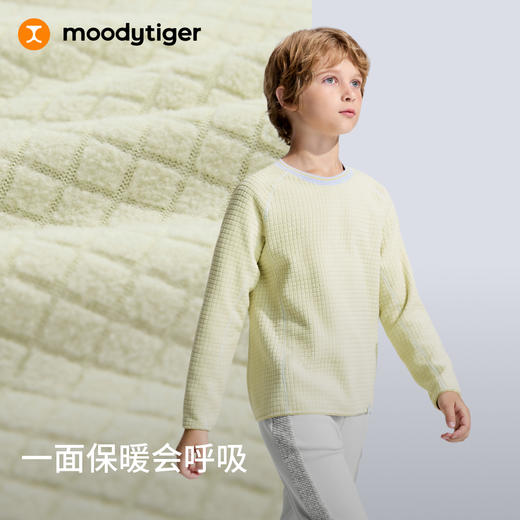男女同款摇粒绒卫衣25秋新童装柔软双面穿上衣53510304【DR】 商品图5