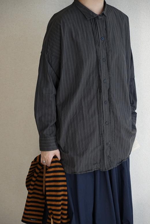 Bergfabel小立领中长款衬衣 商品图2