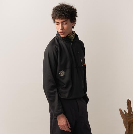 ANCILE单面抓绒衫户外防风保暖运动外套男款UPPERVOID二普纬度 商品图4