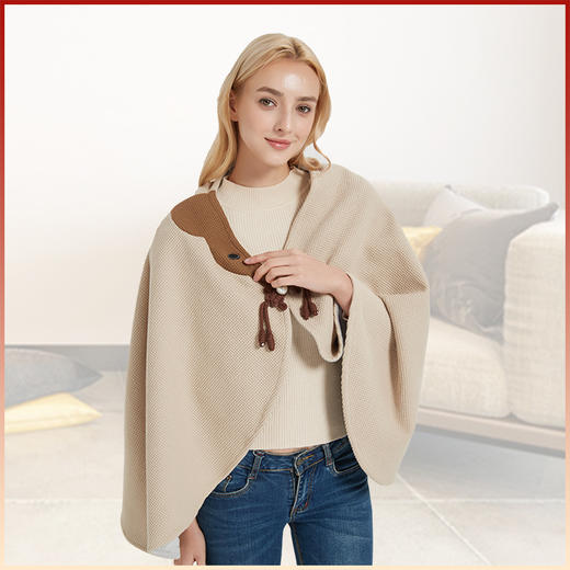 盐掌柜披肩/盖毯!!一毯多用 秋冬怕冷星人的救星!! 商品图4