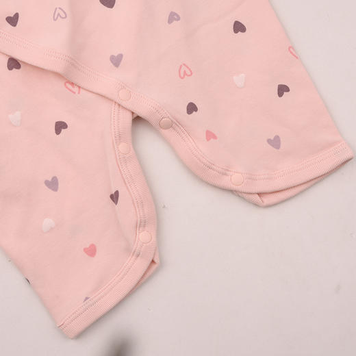 棉果果春季新品女宝卡通可爱5A抗菌纯棉爬衣蝴蝶连体衣M121726226014 商品图3