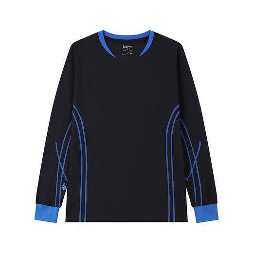 CryingCenter经典色红蓝白黑足球羽毛球运动线训练服速干哭喊中心 商品图4