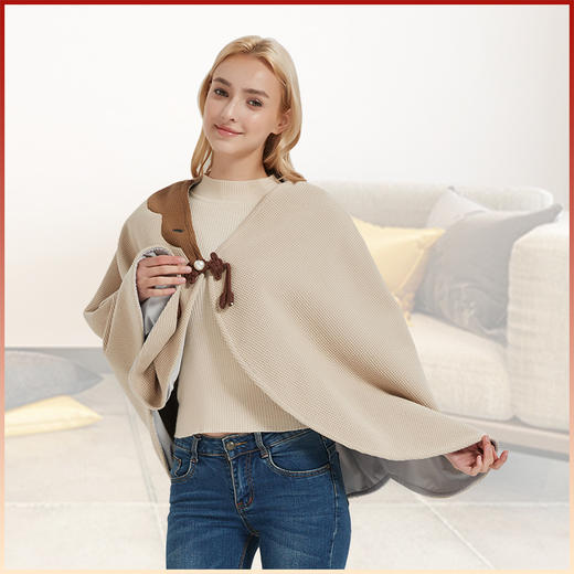 盐掌柜披肩/盖毯!!一毯多用 秋冬怕冷星人的救星!! 商品图1