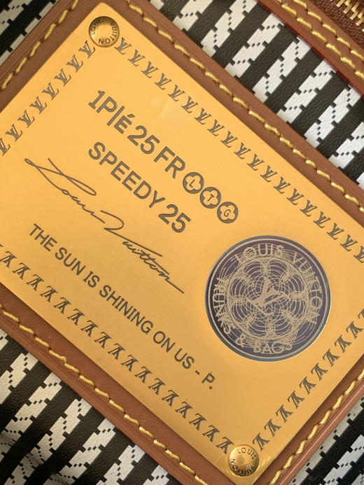 秋冬特惠💰1600 渠道级LV【全钢五金 MB163c01变码芯片】te级LV 全套包装 M15278深蓝色 本款Speedy P9 Bandoulière25手袋 商品图8