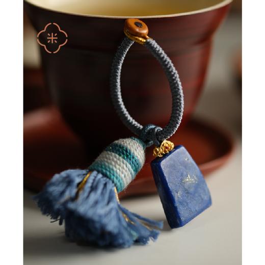 米马饰物 阿富汗天然青金无事牌挂件 挂在门把手上无BING无ZAI 商品图2