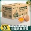[绿雪]非笼养鲜鸡蛋50g-58g/枚(30枚/箱、60枚/箱)任选 商品缩略图0