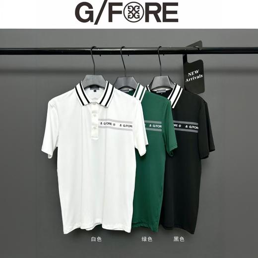 G家夏季男士高尔夫 翻领 吸汗透气牛奶丝 后背后带透气孔 DF05 商品图4