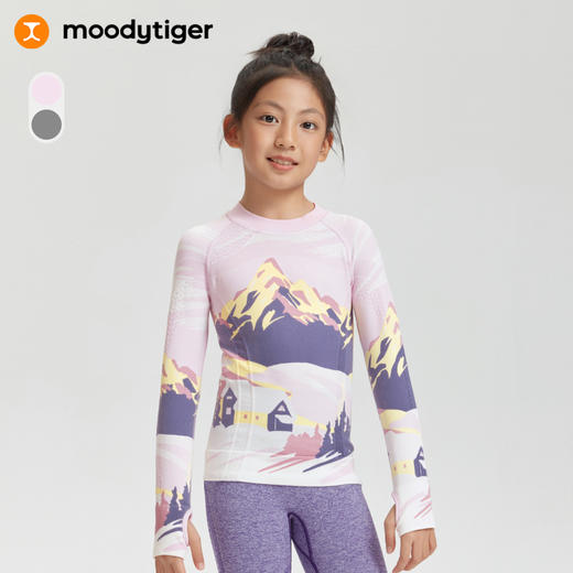 男女童雪山紧身一体织打底T恤【DR】44110104
 商品图5