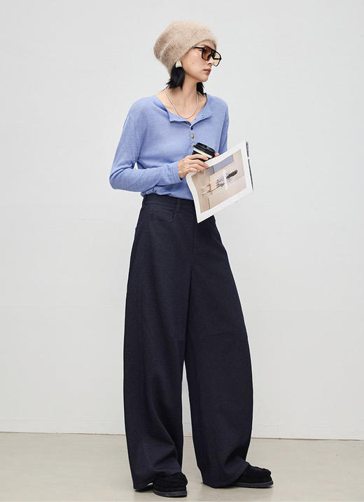 【高品质私服】【D家浮雕提花牛仔窄腰小香蕉裤】垂感饱满还舒弹，既随性不羁，又复古细腻，G1597-CC【无标出货 介意慎拍】 商品图5