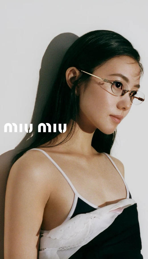 MIU家合金椭圆形眼镜 时尚超轻百搭装饰眼镜 商品图9