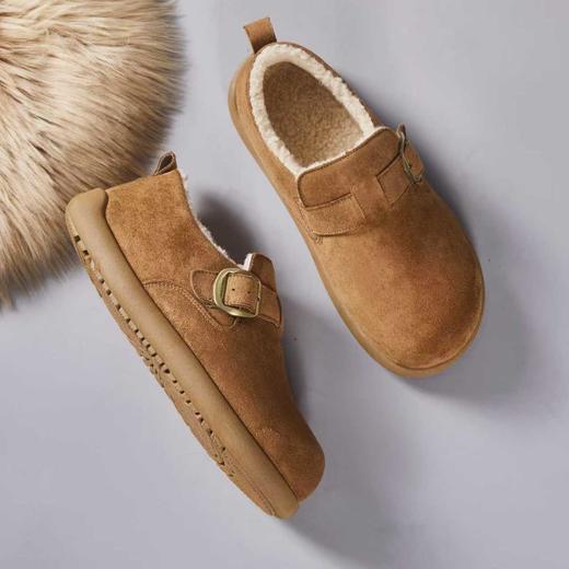 【HF】无忧购冬季加绒男款潮流休闲平底一脚蹬勃肯鞋6502（截单后3-5天发货） 商品图6