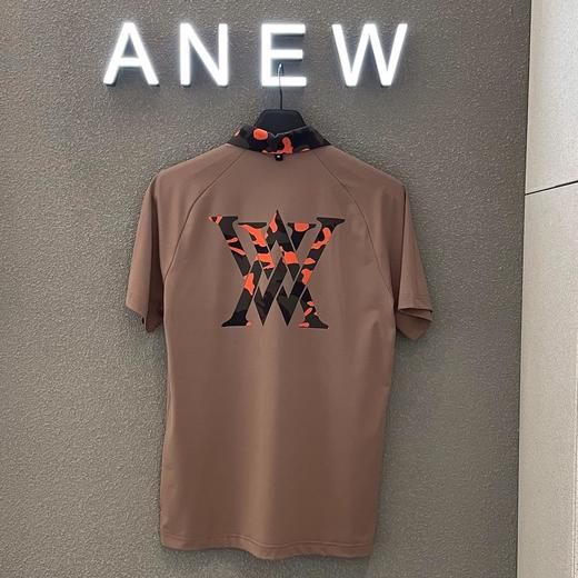 Anew家春夏新款男士印花POLO衫 迷彩印花加铆钉的元素M222132 商品图3