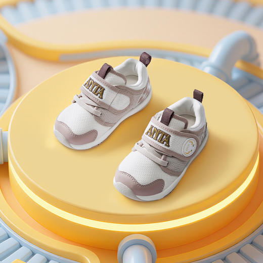 稳稳不倒翁 | 安踏学步鞋二阶段秋冬新款男女宝宝幼儿园鞋运动鞋312540001R 商品图1